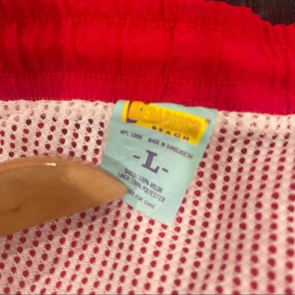 Vintage Beradingo Beach Swim Trunks Size Large - Picture 8 of 10